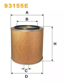 WIX FILTERS 93155e -  Воздушный фильтр